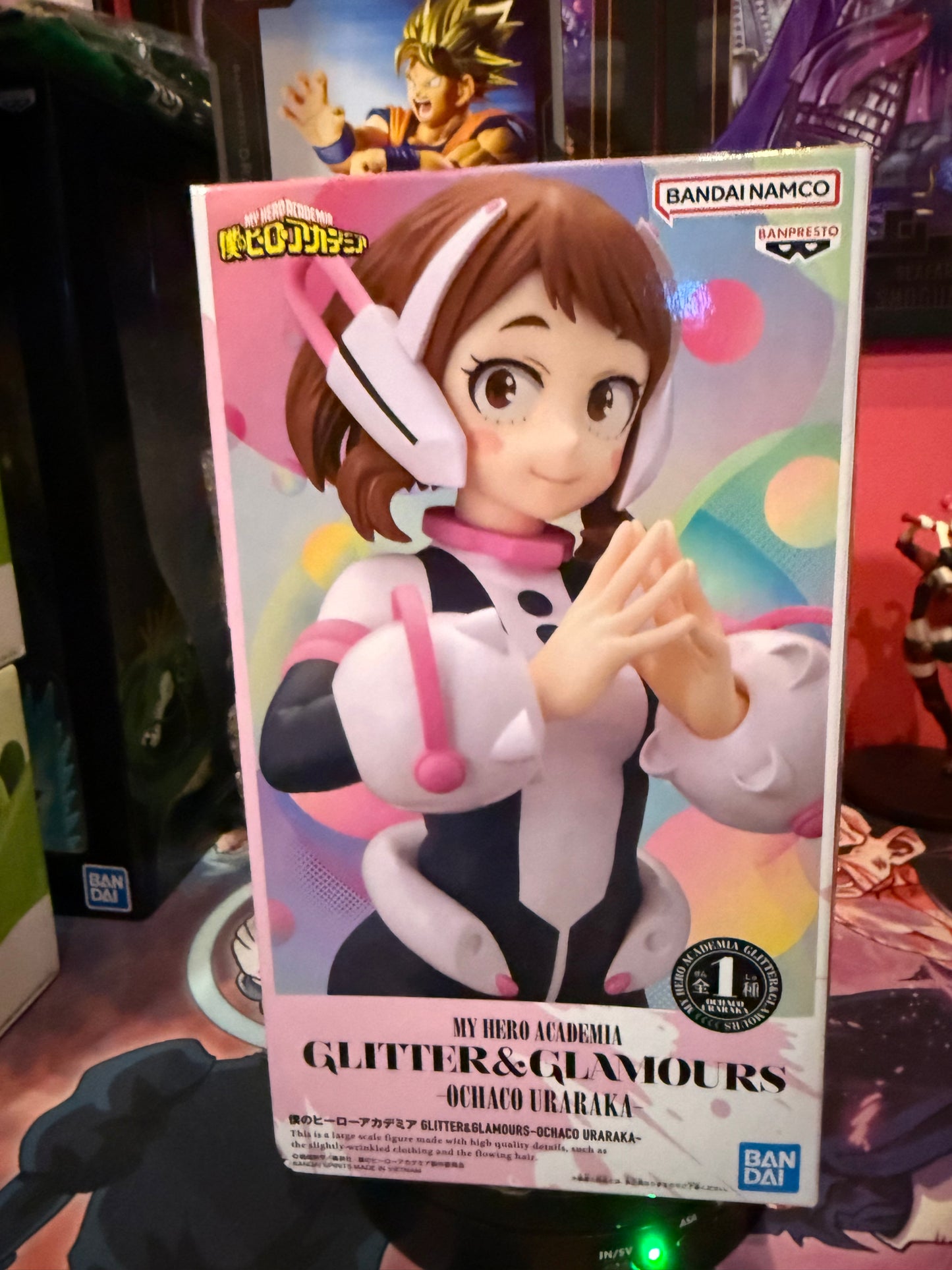 Ochako and Izuku figure