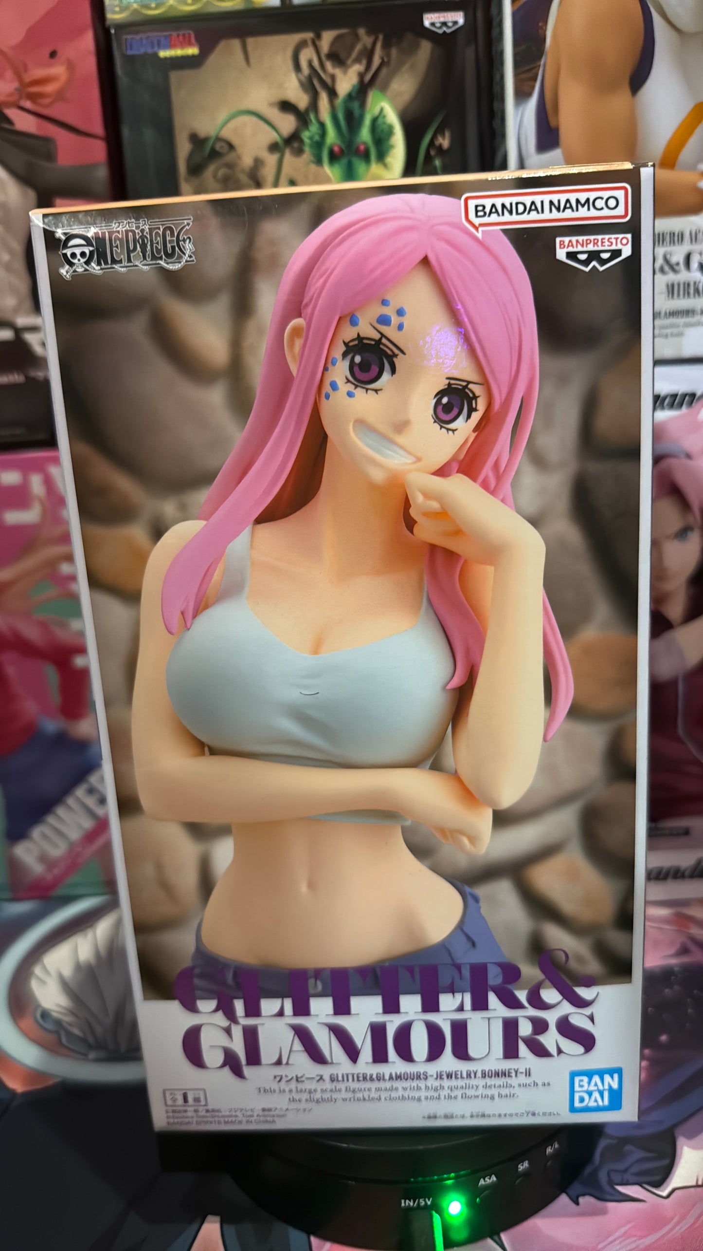 Luffy gear 5 last one prize and glitter & glamours Jewelry figure