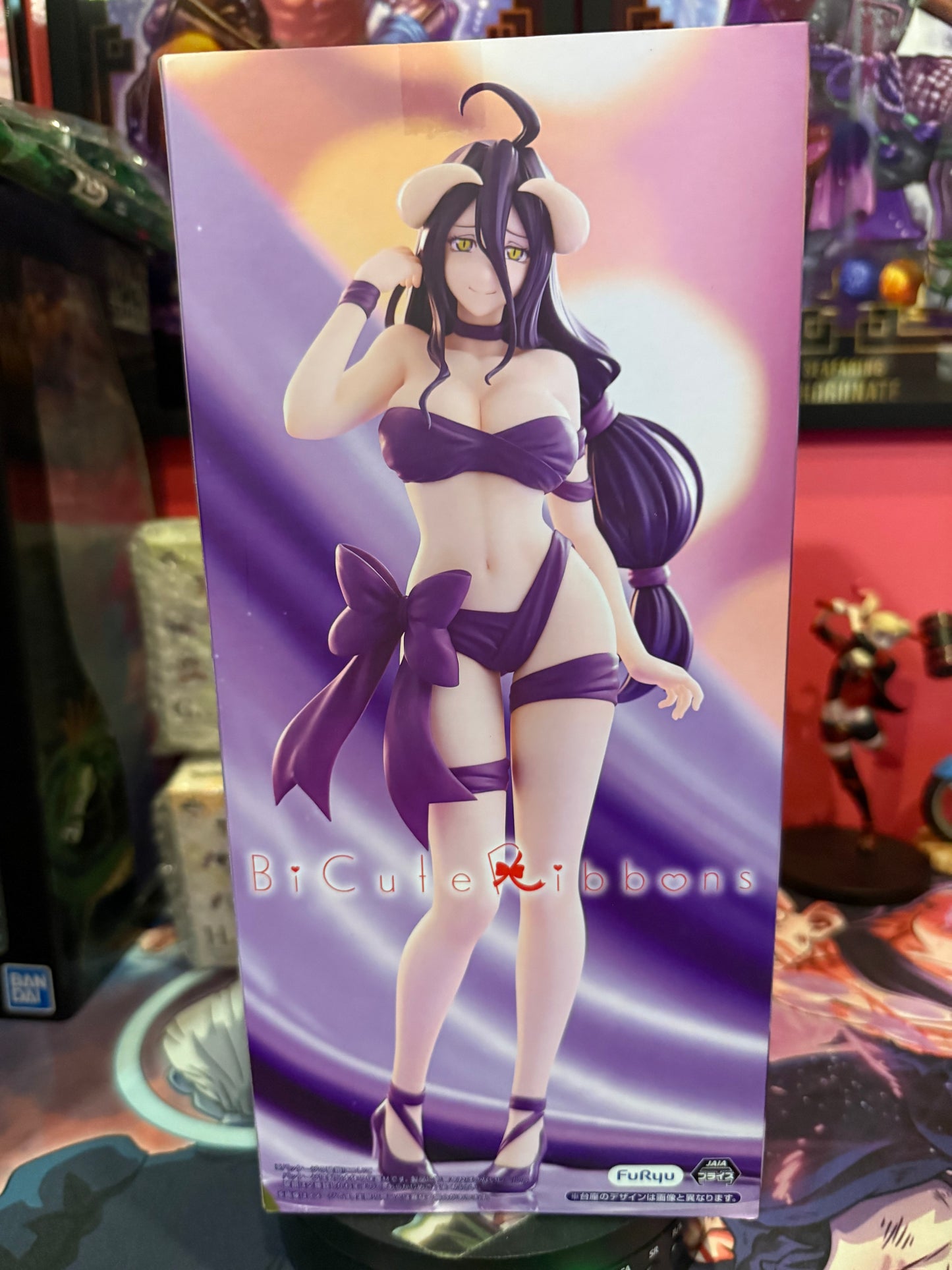 Rem.Albedo and shalltear figure