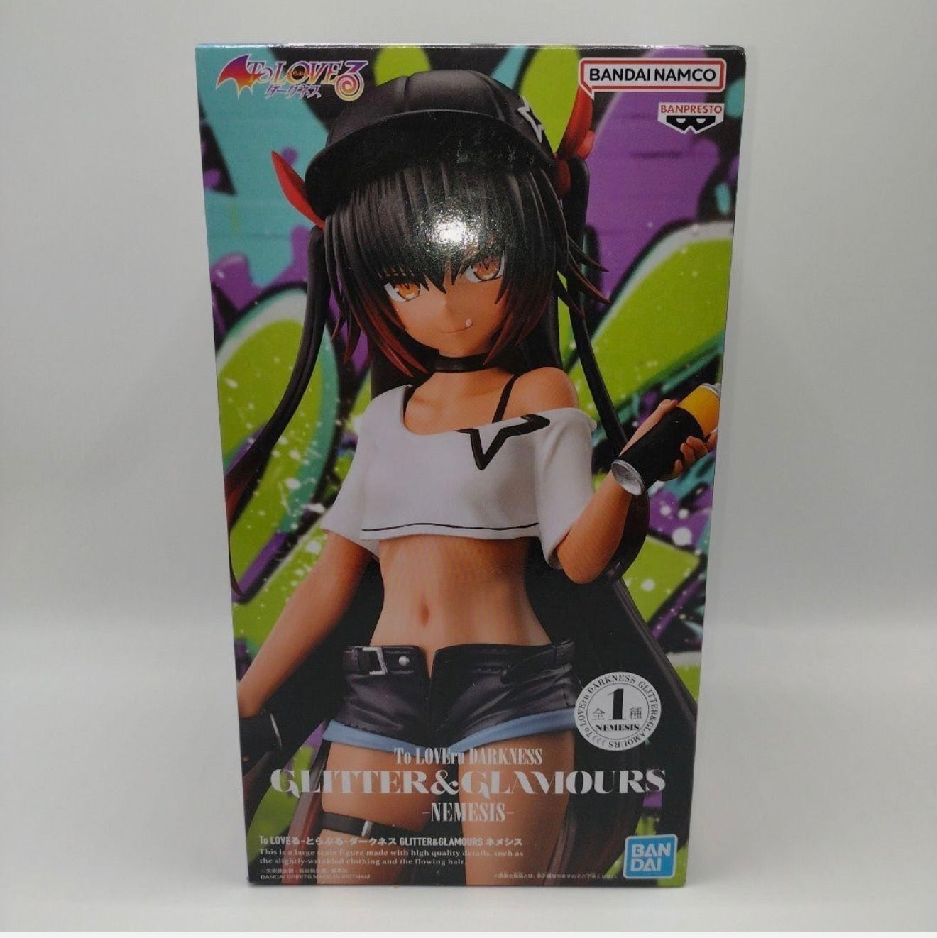 Bakugo. Higuruma.miku and nemesis glitter &glamours figure