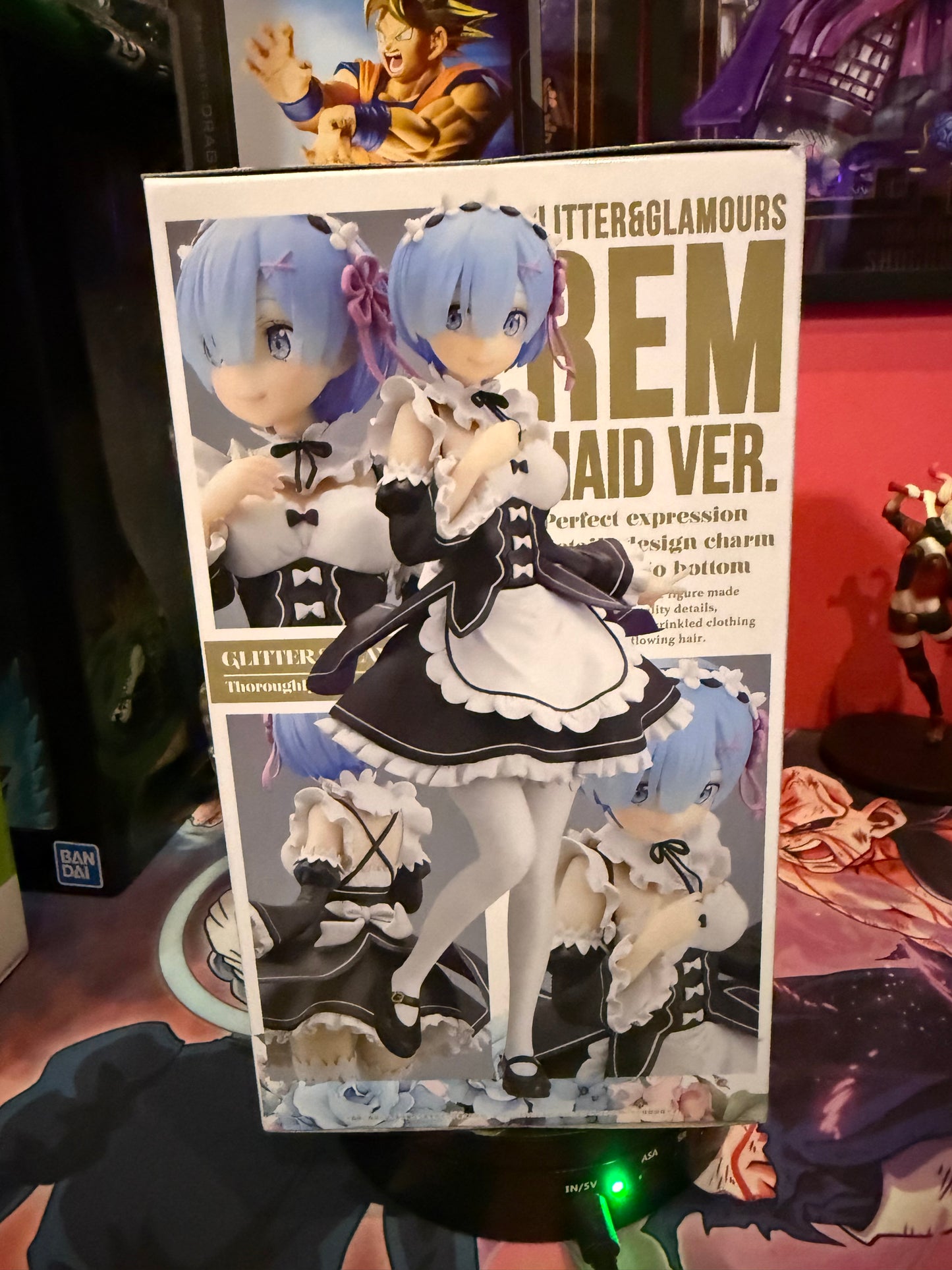 Re Zero Starting Life in Another World GLITTER&GLAMOURS REM maid ver. Figure