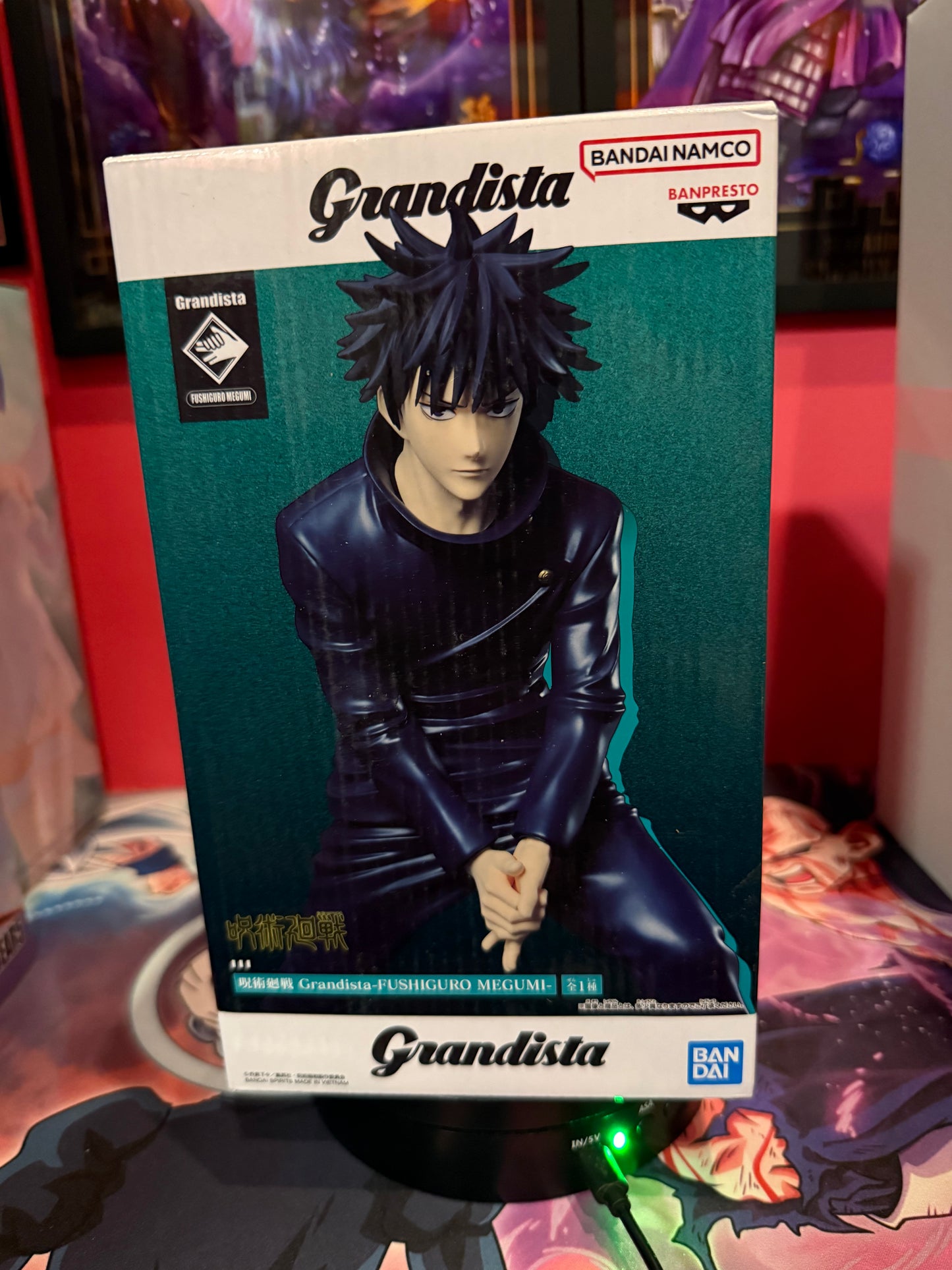 Jujutsu kaisen megumi fushiguro grandista figure