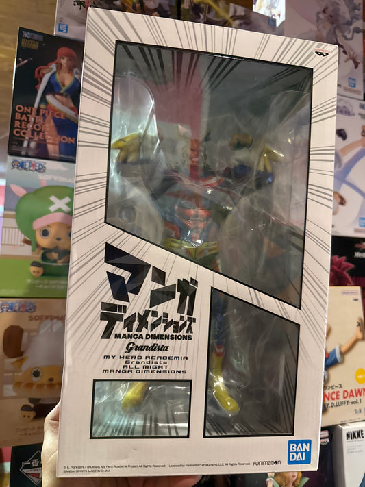 My hero academia All might manga dimensions figure