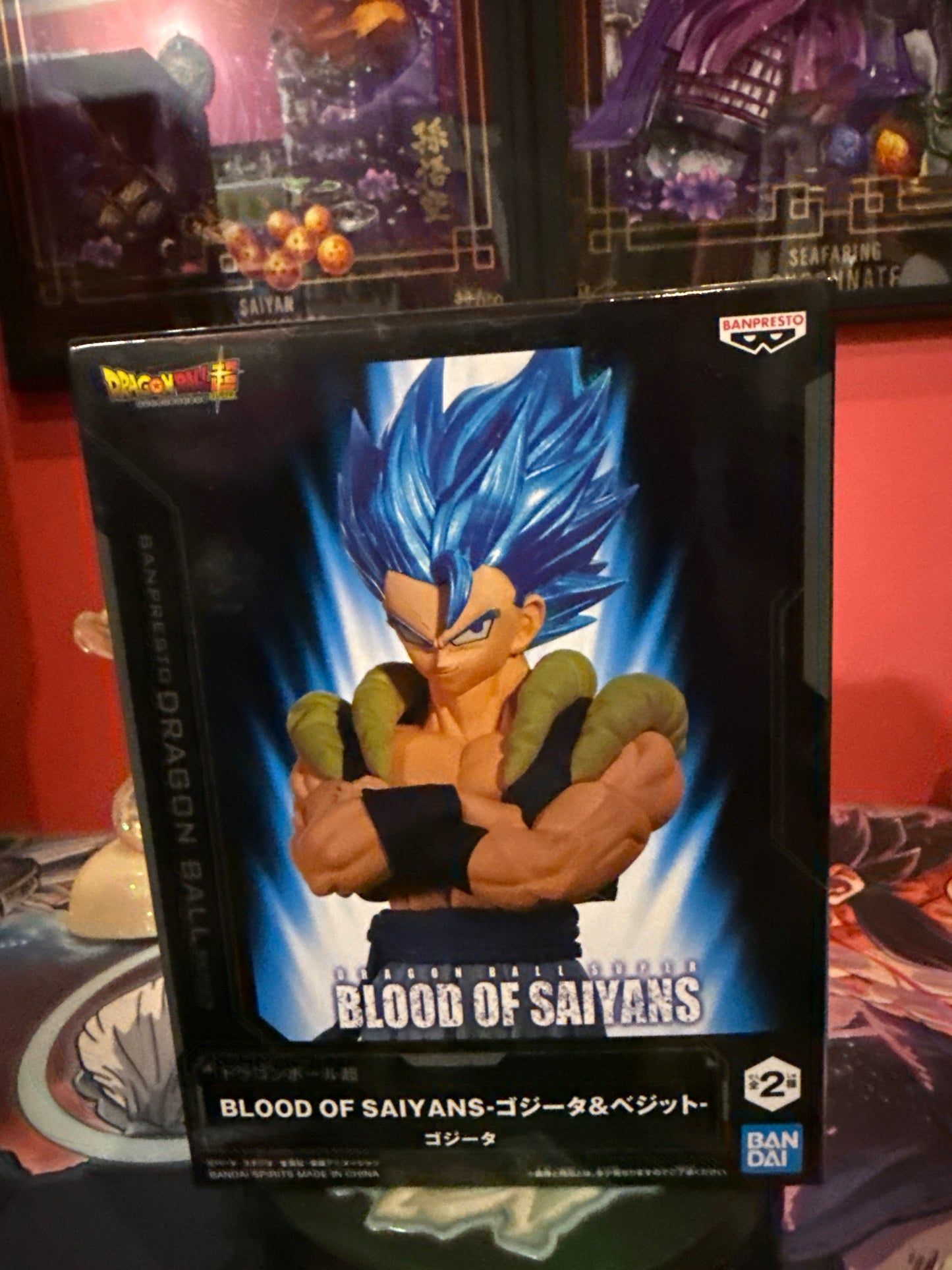 Dragon ball  blood of saiyans  gogeta figure