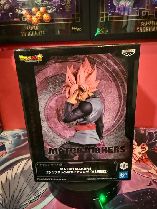Dragon ball match makers goku black rose figure