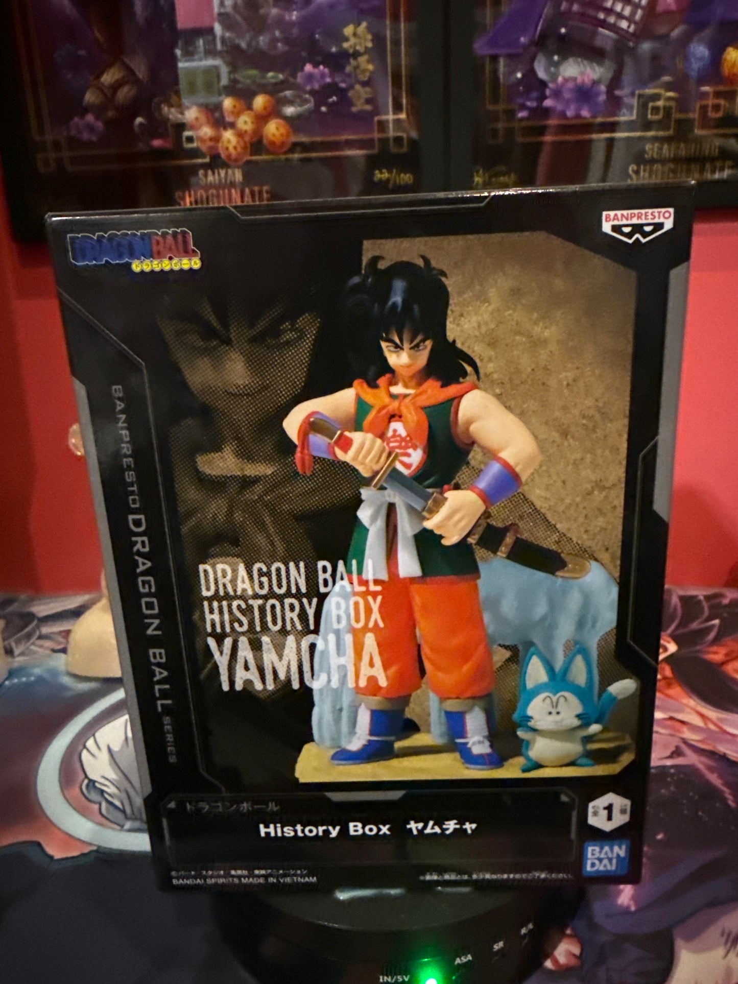 Dragon ball history box yamcha figure