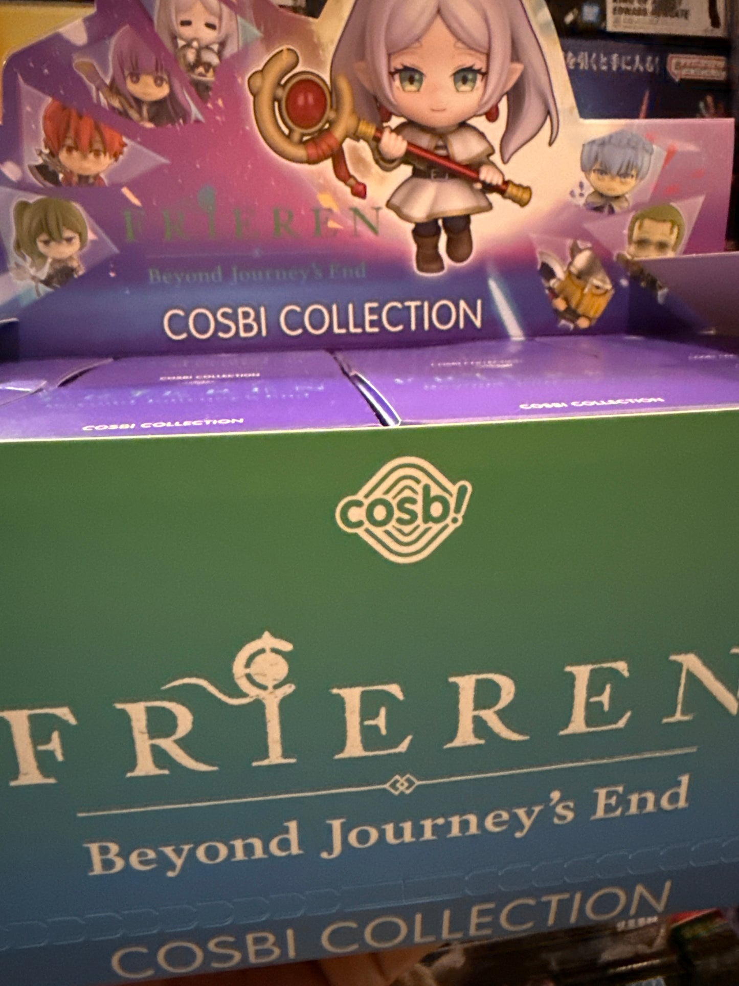 Frieren set. Sakura and sofvimates frieren figure