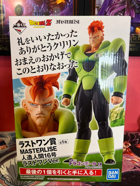 Ichiban Kuji Dragon Ball Z Masterlise Last One Prize Android 16 Figure