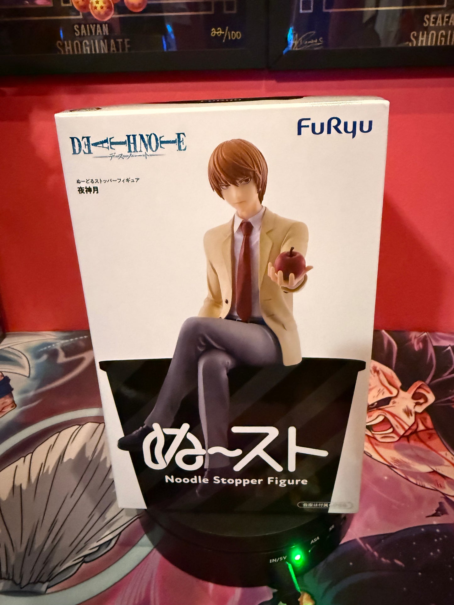 DEATH NOTE Light Yagami Noodle Stopper Figure Furyu